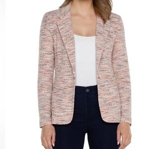 Liverpool Women's Blazer in Pink and Cream